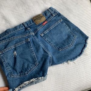 Custom wrangler shorts